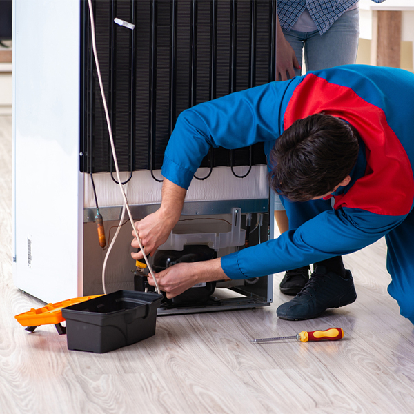 how long does it usually take to repair a refrigerator in Denmark MN